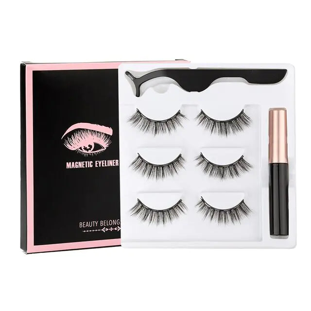 1/3 Pairs Magnetic Eyelashes