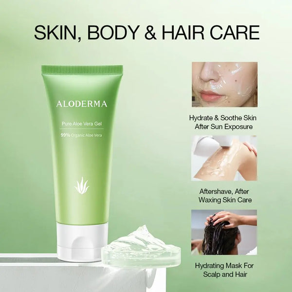 Aloderma 99% Organic Aloe Gel