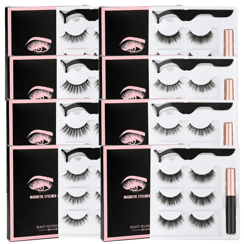 1/3 Pairs Magnetic Eyelashes