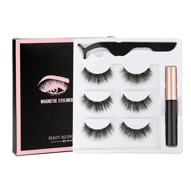 1/3 Pairs Magnetic Eyelashes