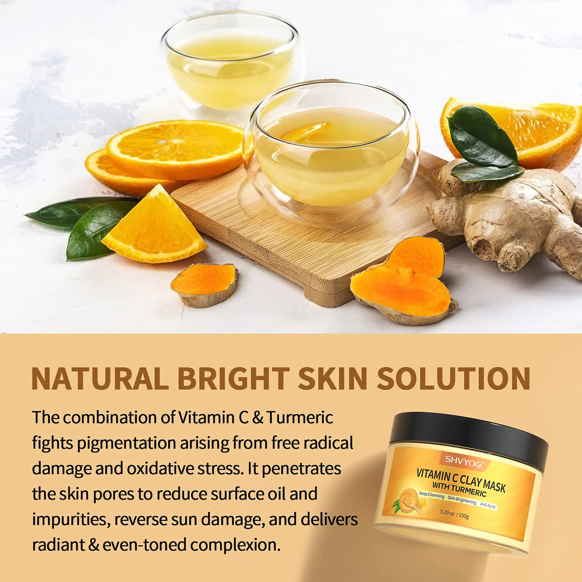 GlowBoost Vitamin C Face Mask