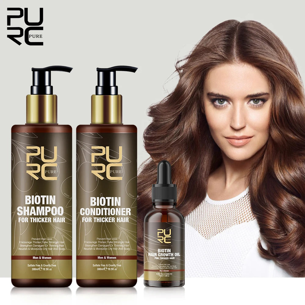 PURC Biotin Hair Care Set