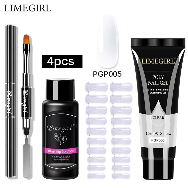 Limegirl Poly Nail Gel Set