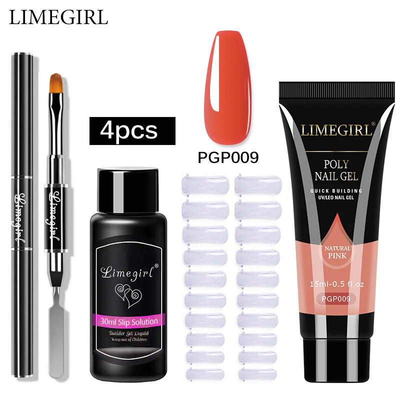 Limegirl Poly Nail Gel Set