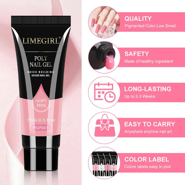 Limegirl Poly Nail Gel Set