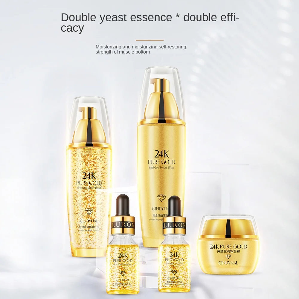 24K Gold Skincare Set