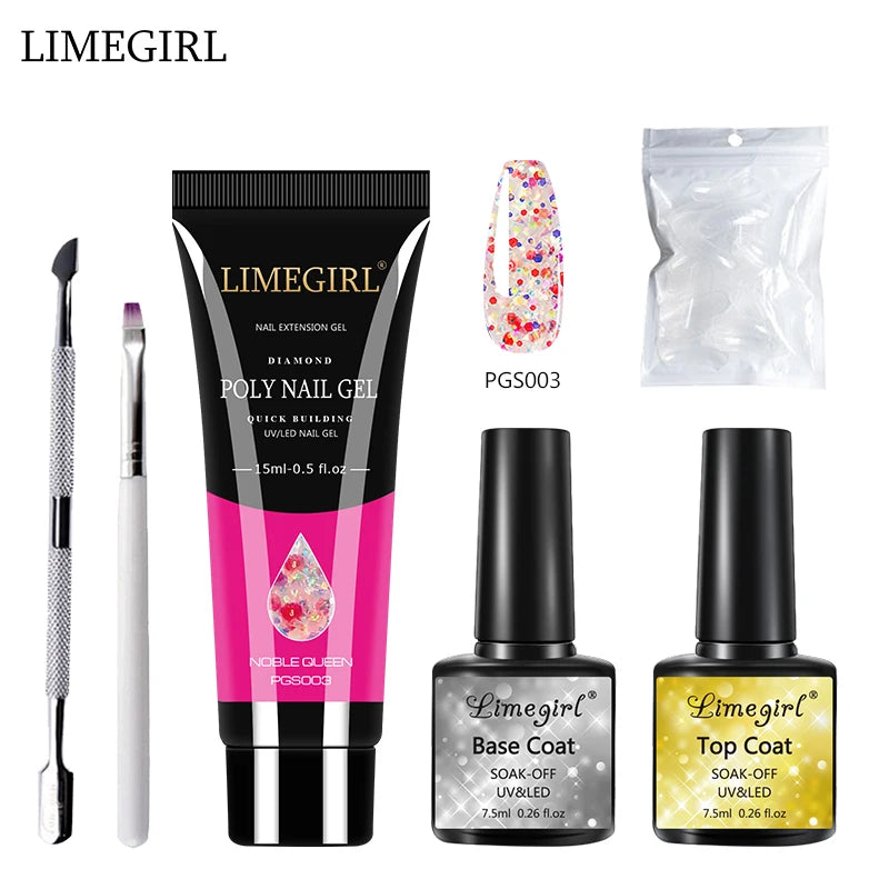 Limegirl Poly Nail Gel Set