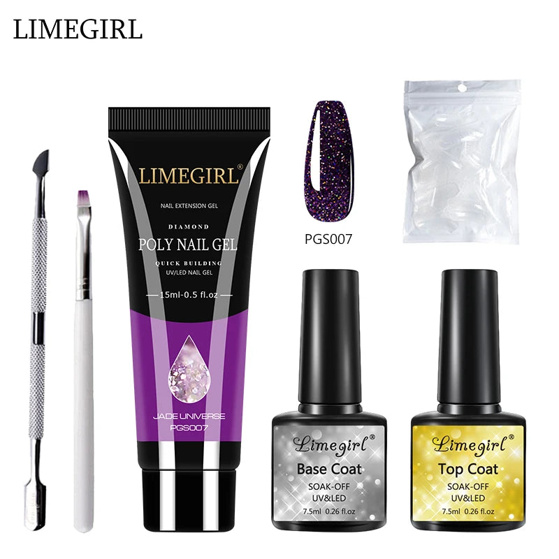 Limegirl Poly Nail Gel Set