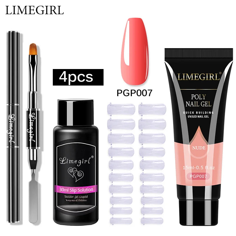 Limegirl Poly Nail Gel Set