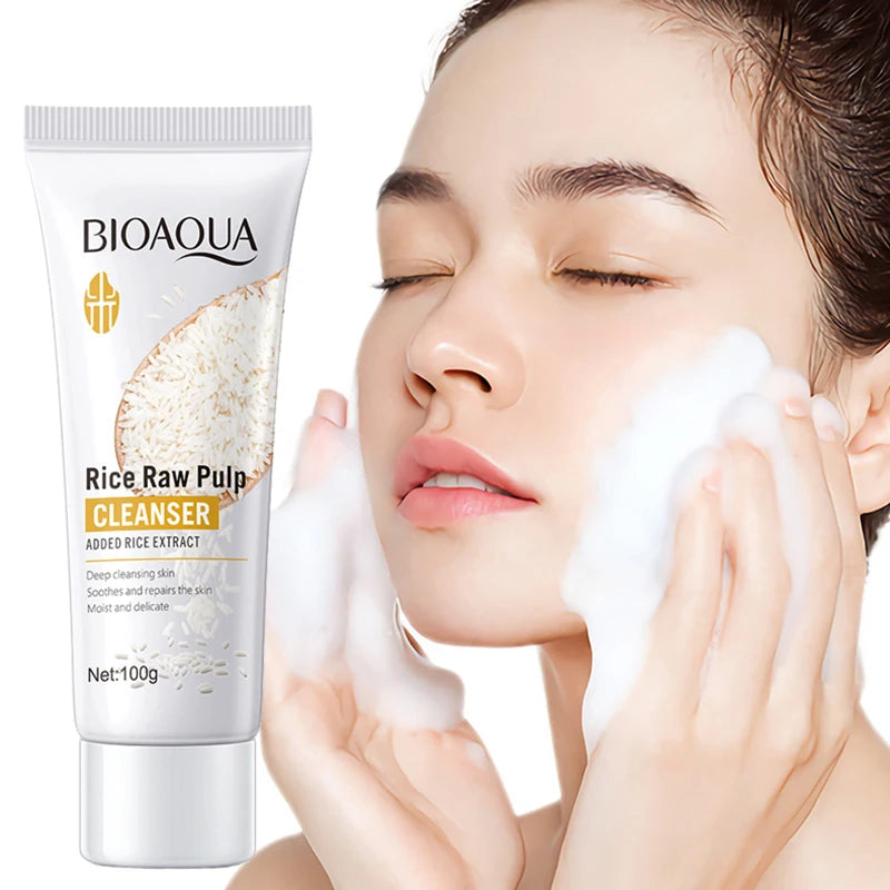 BIOAQUA Rice Facial Cleanser