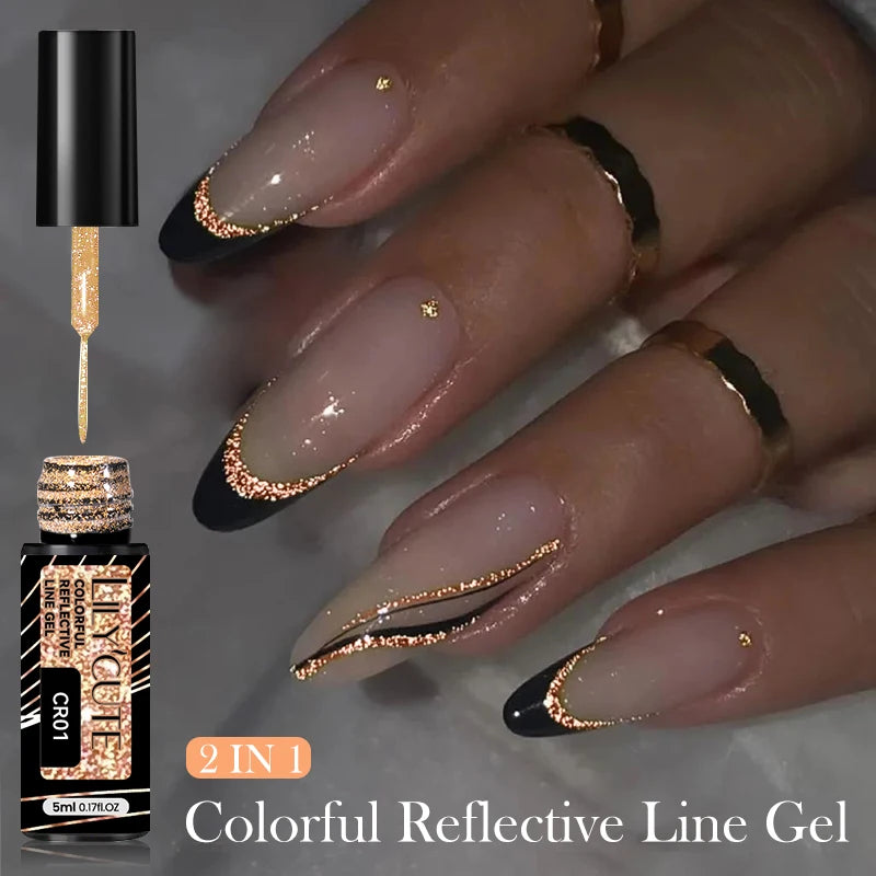 LILYCUTE Metallic Liner Gel