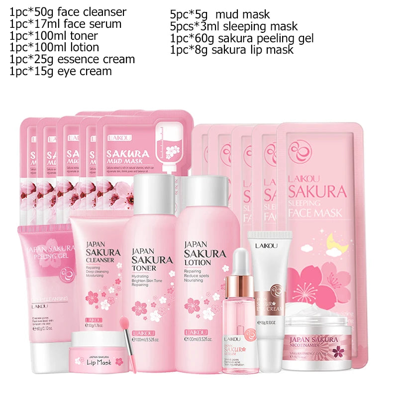 Japan Sakura Skincare Set