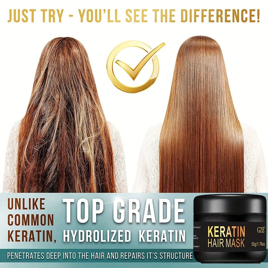 Keratin Hair Mask Deep Conditioner