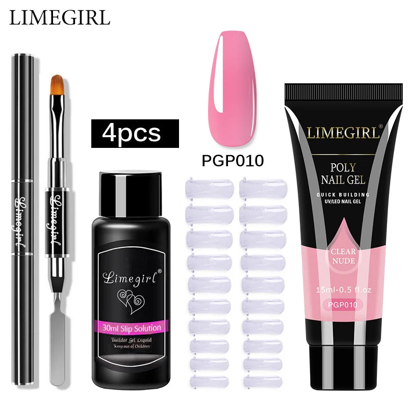 Limegirl Poly Nail Gel Set