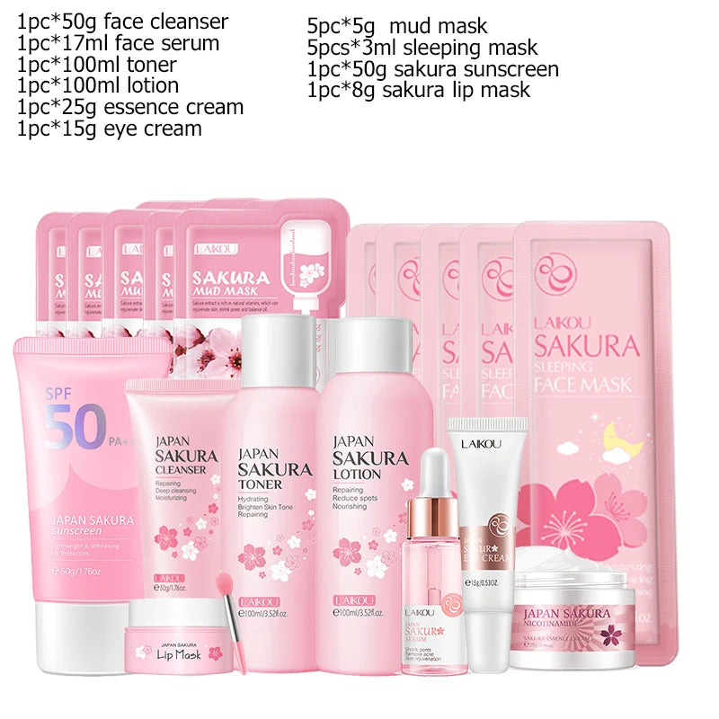 Japan Sakura Skincare Set