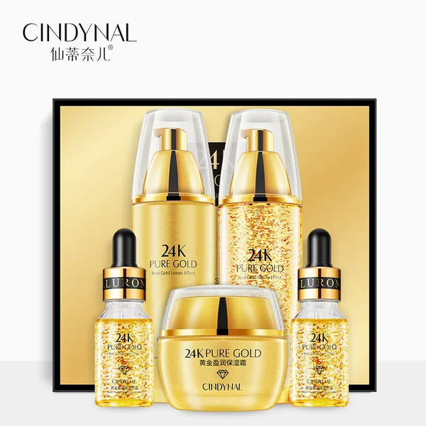 24K Gold Skincare Set