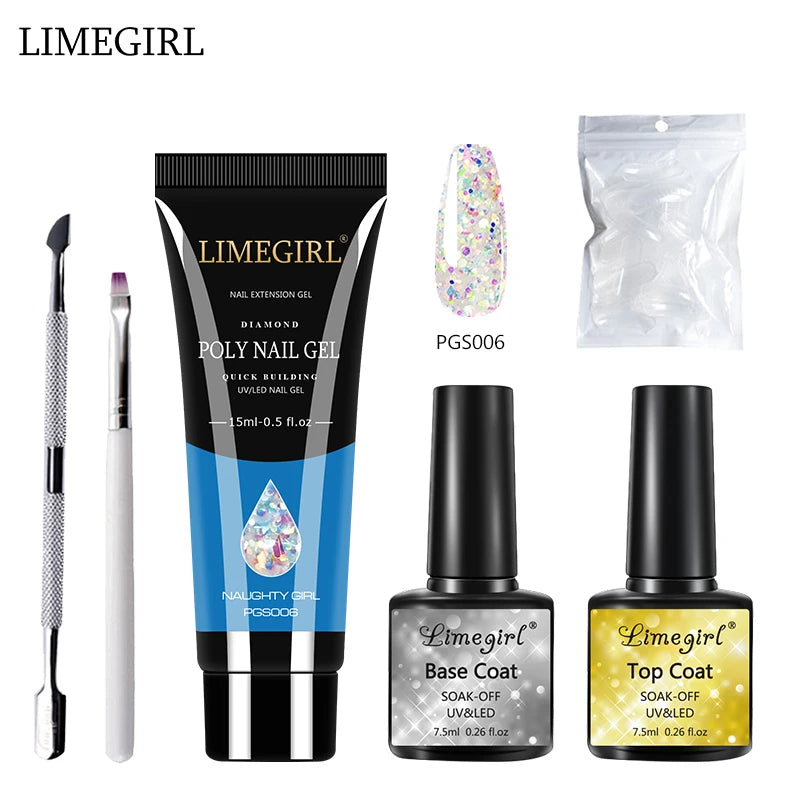 Limegirl Poly Nail Gel Set