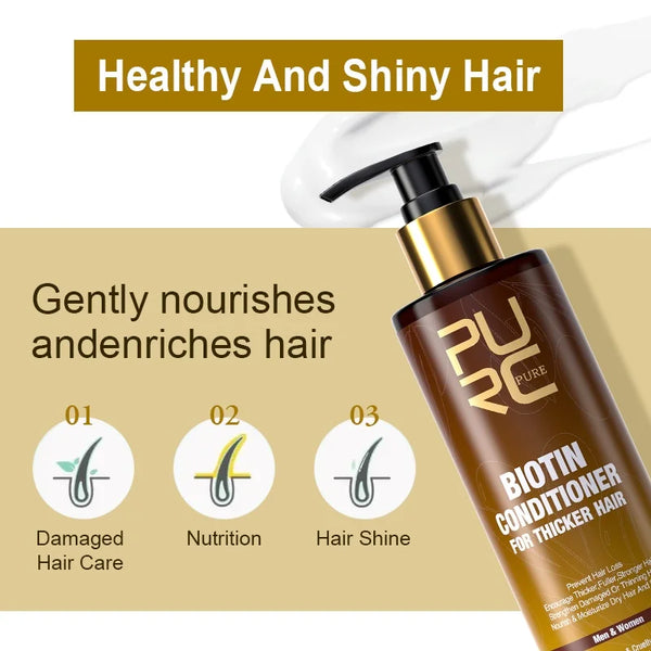 PURC Biotin Hair Care Set