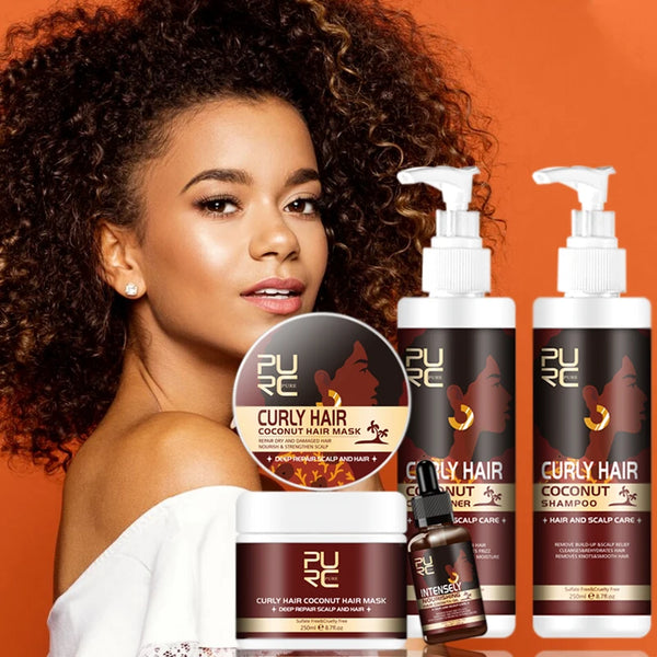 PURC Coconut Hair Care Set