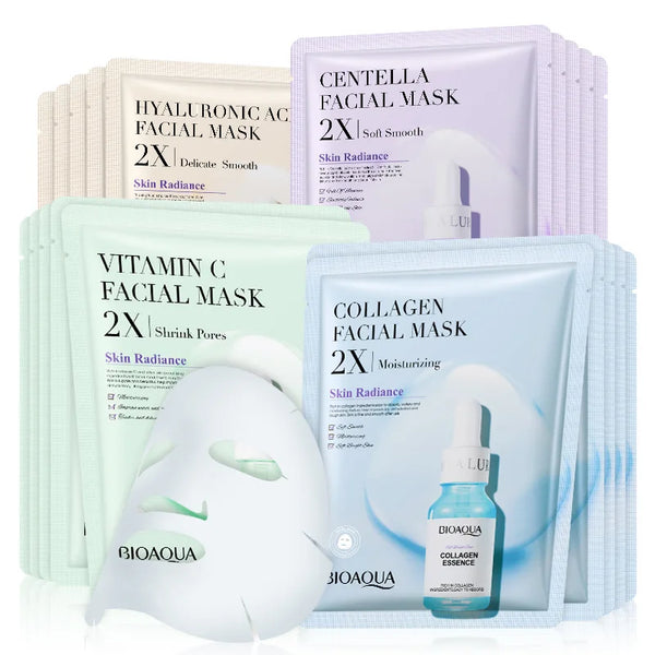 BIOAQUA Centella Collagen Face Mask (20pcs)