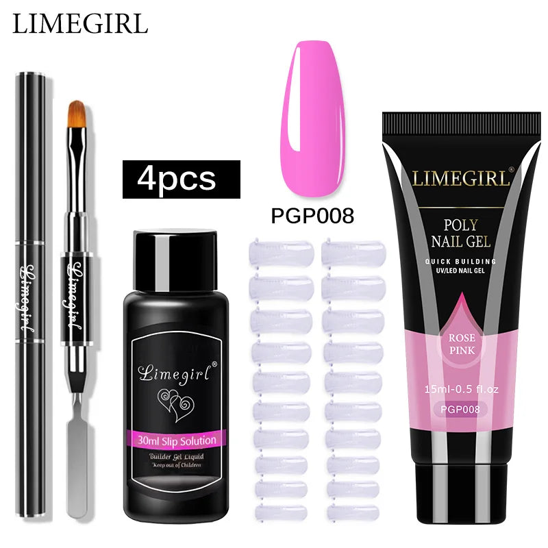 Limegirl Poly Nail Gel Set