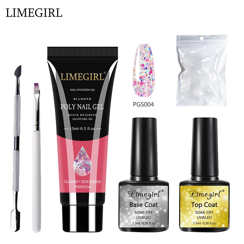 Limegirl Poly Nail Gel Set