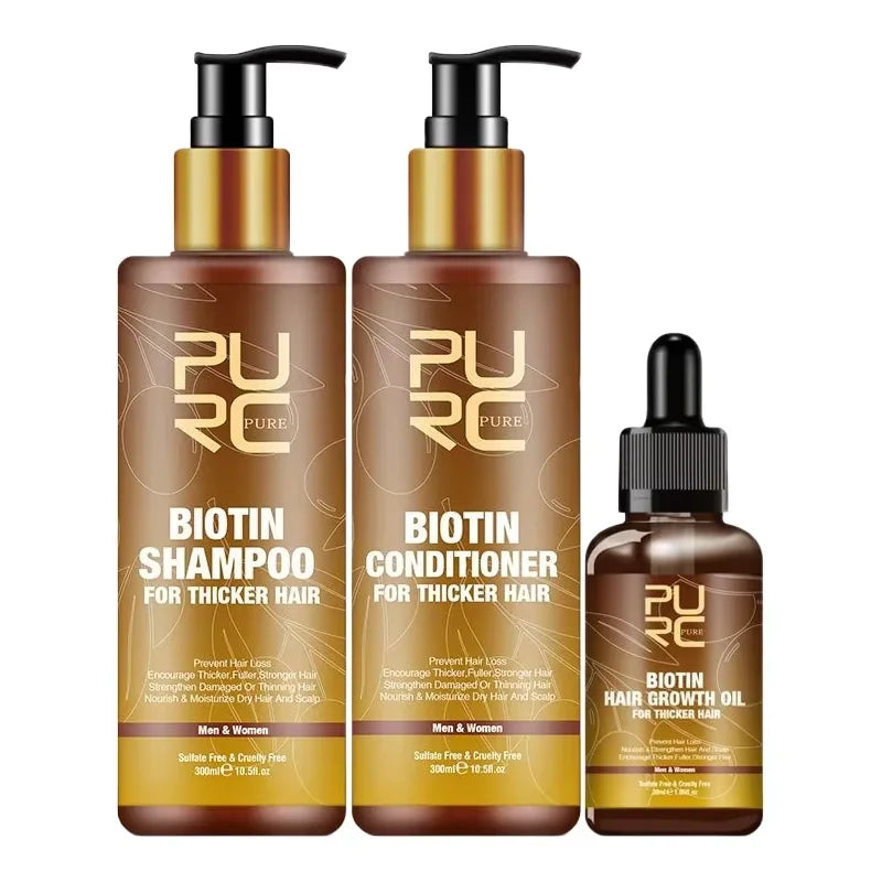 PURC Biotin Hair Care Set