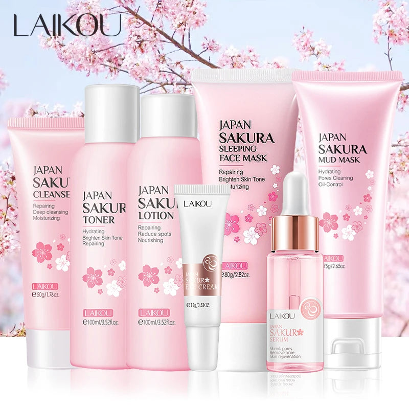 Sakura Skincare 7-Piece Set