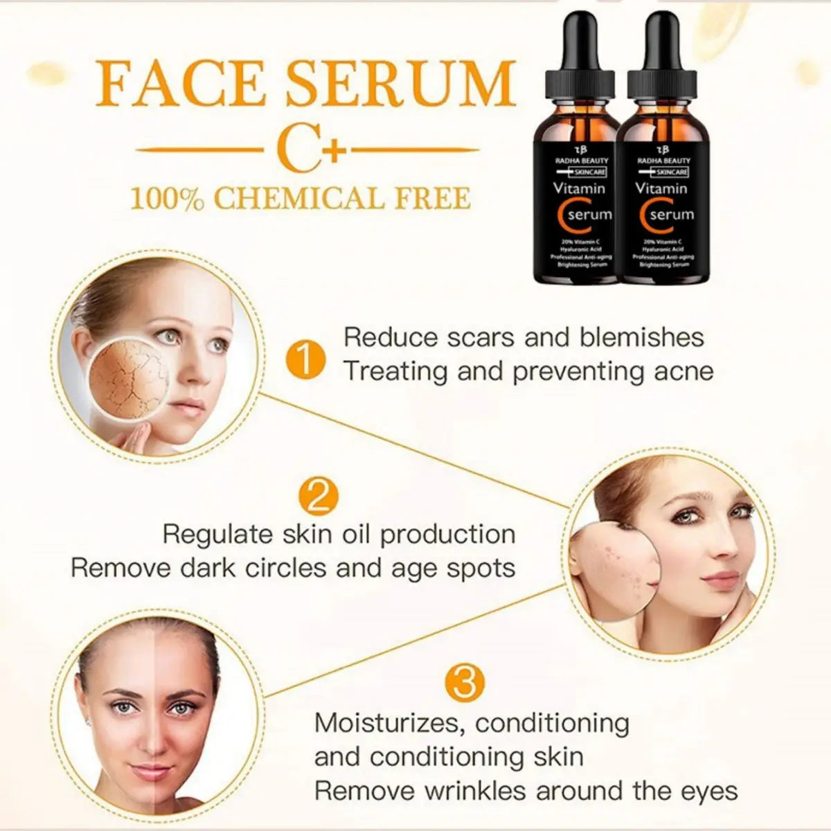 Vitamin C Hyaluronic Face Serum