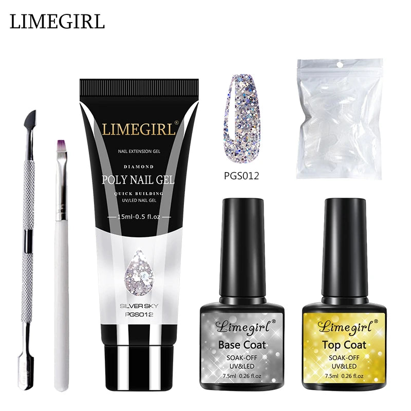 Limegirl Poly Nail Gel Set