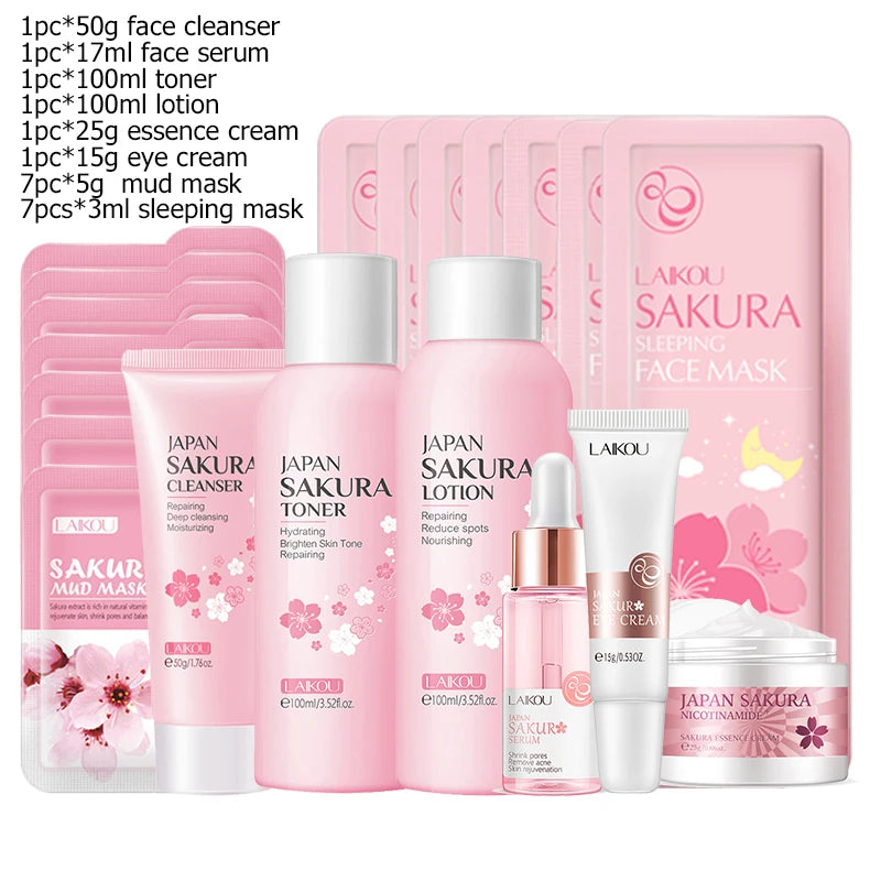 Japan Sakura Skincare Set