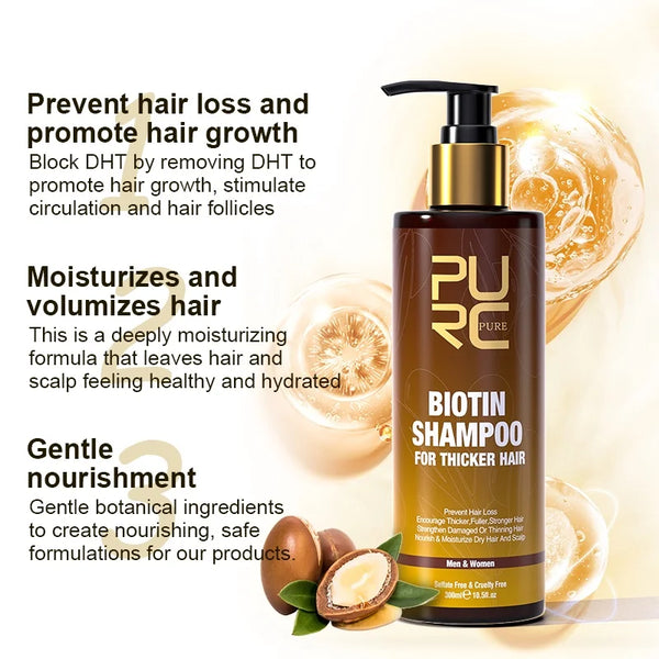 PURC Biotin Hair Care Set