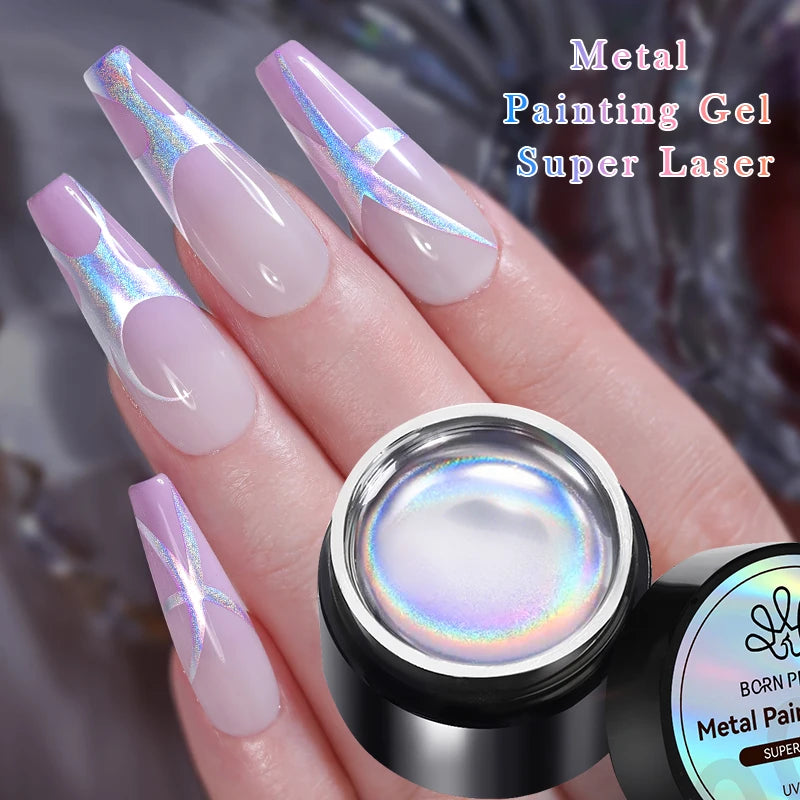 BORN PRETTY Metallic Gel