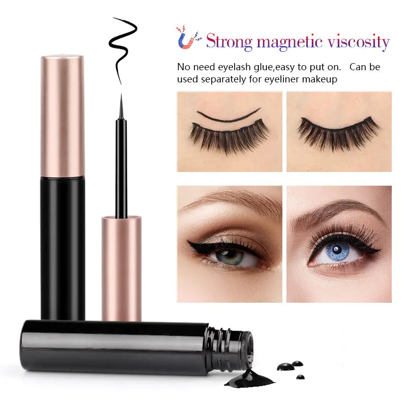 1/3 Pairs Magnetic Eyelashes