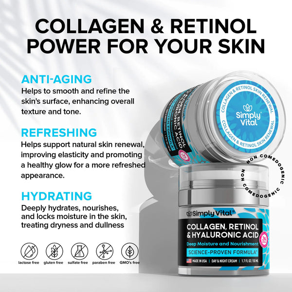 SimplyVital Face Moisturizer Collagen Cream