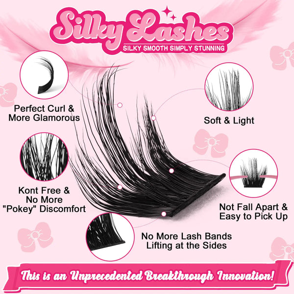 Silky Soft Lash Clusters