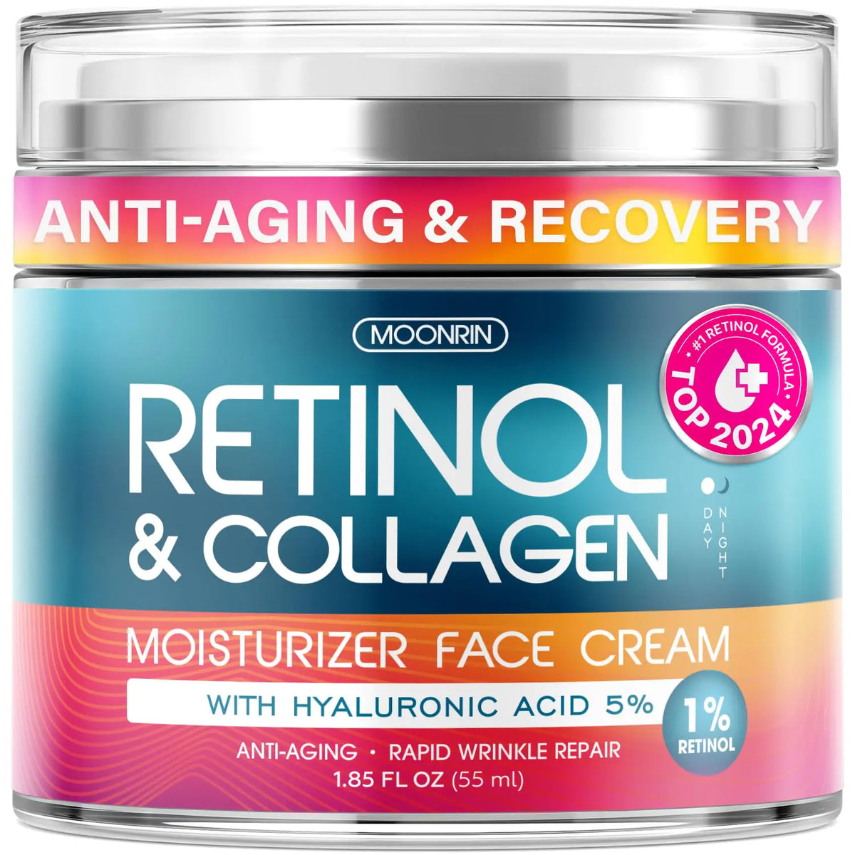 Retinol Cream for Face with Hyaluronic Acid